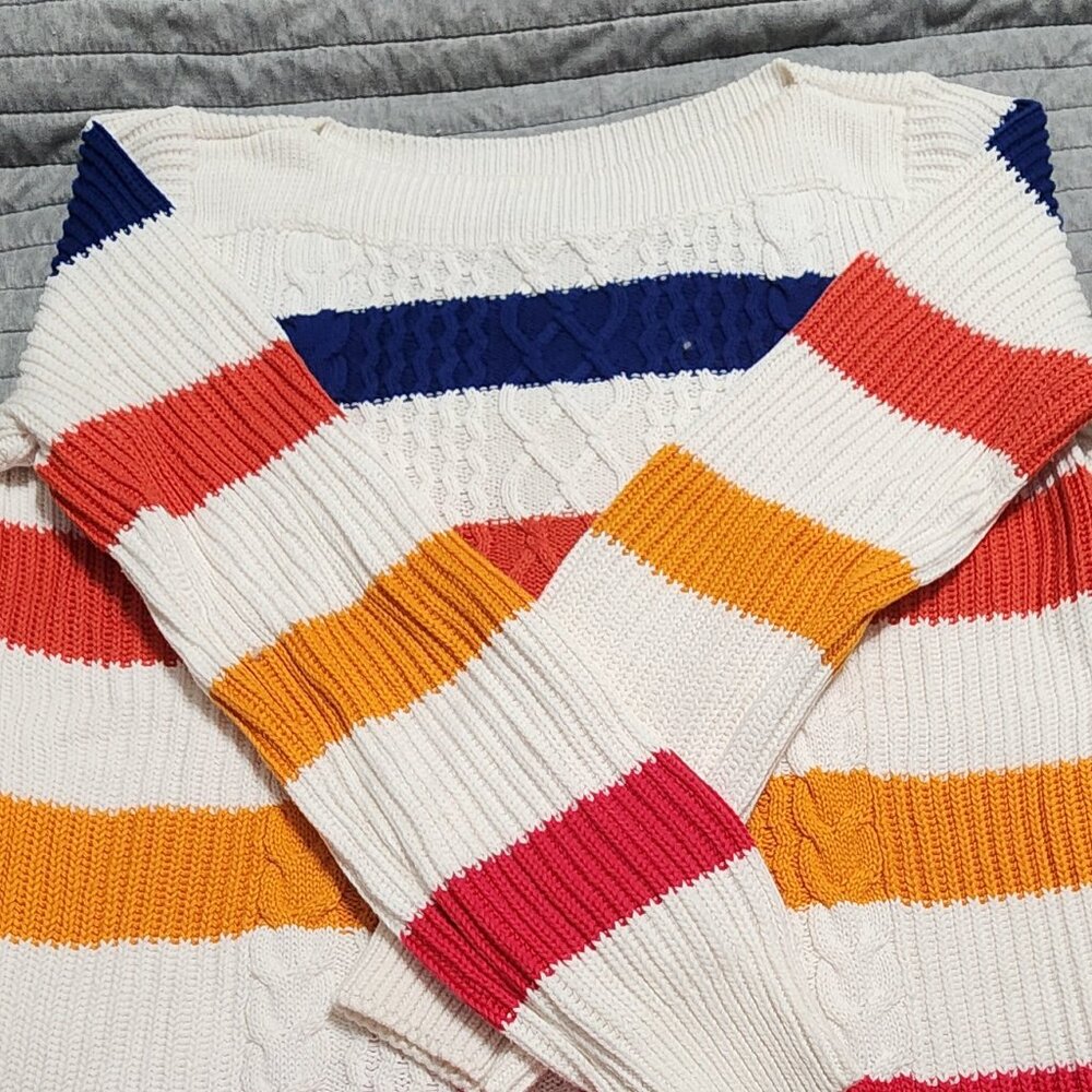 Tommy Hilfiger Striped Sweater, size xs